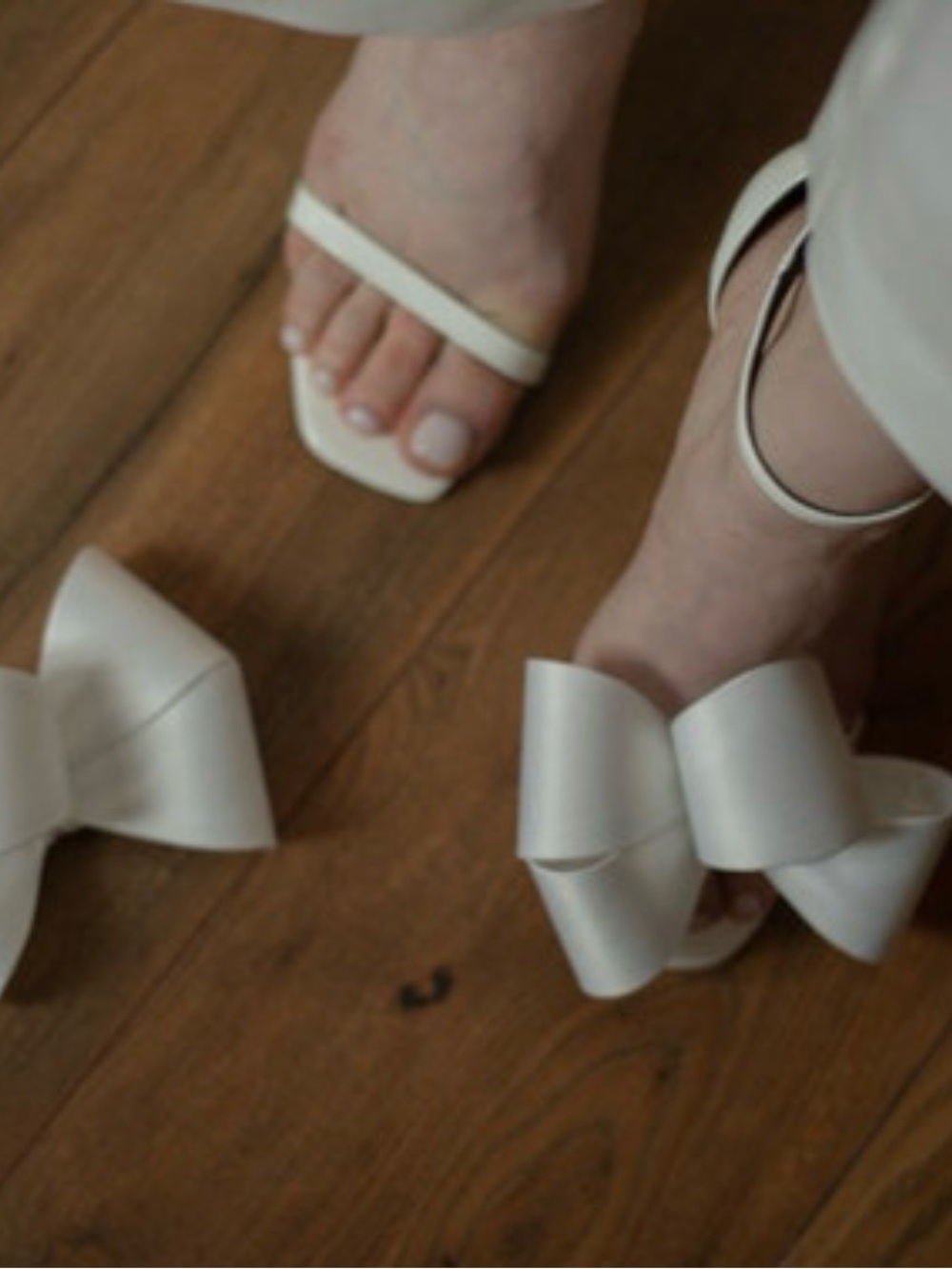 Bridal Bow Shoe Clips